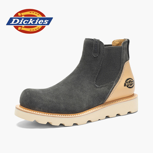 高帮切尔西男靴工装 套脚男士 靴 靴子2025新款 Dickies马丁靴男冬季