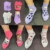 dollhouse短筒儿童夏季 外贸尾货女童短袜盖比 娃娃屋gabby 袜子