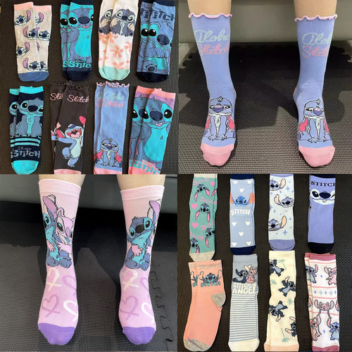 女童袜子秋冬中筒儿童袜