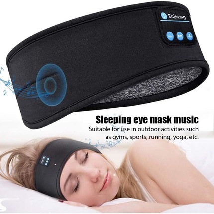 Fone Bluetooth Earphones Sports Sleeping Headband Elastic Wi