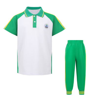 番禺区小学生校服2025教育局同款校服套装男女速干短袖套装夏季薄