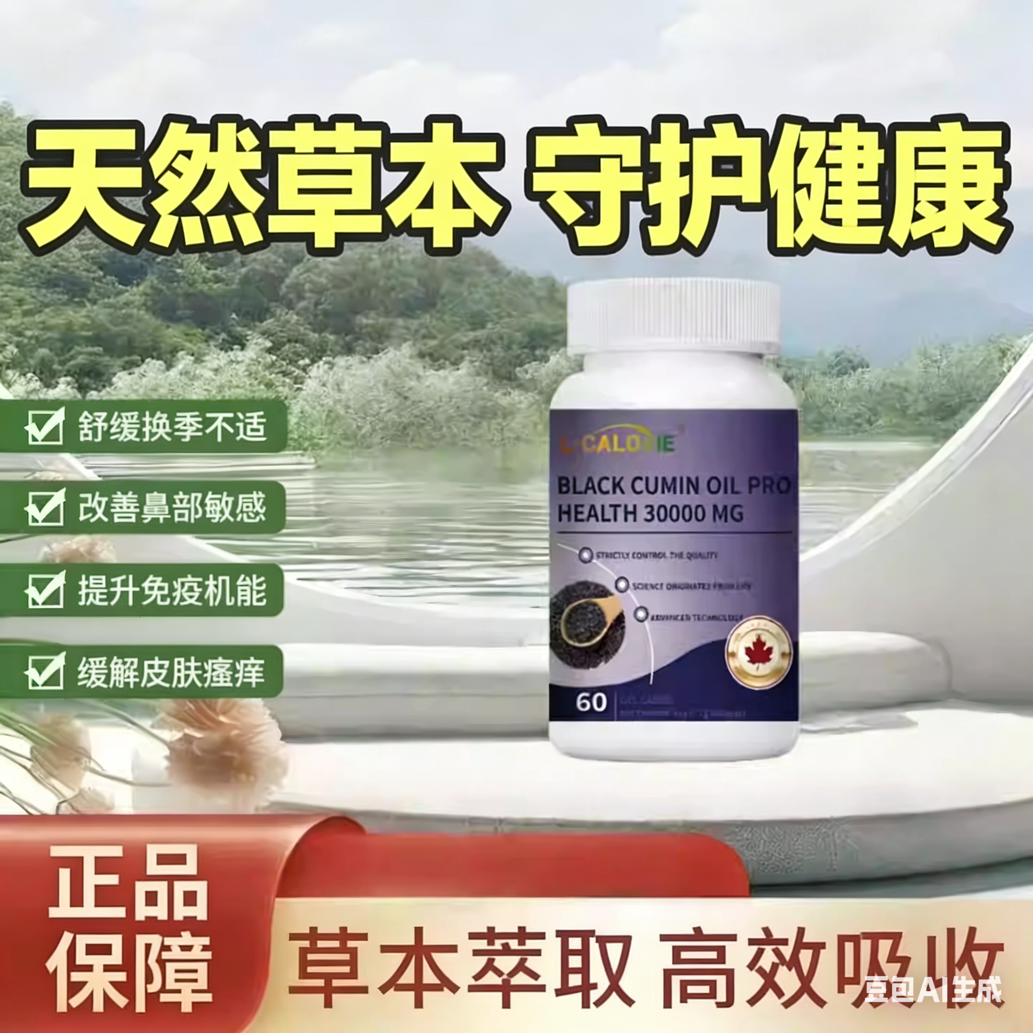 黑籽油NB敏康宝优敏宁舒敏灵敏肤康宝敏安灵敏立宁安敏灵增强免疫