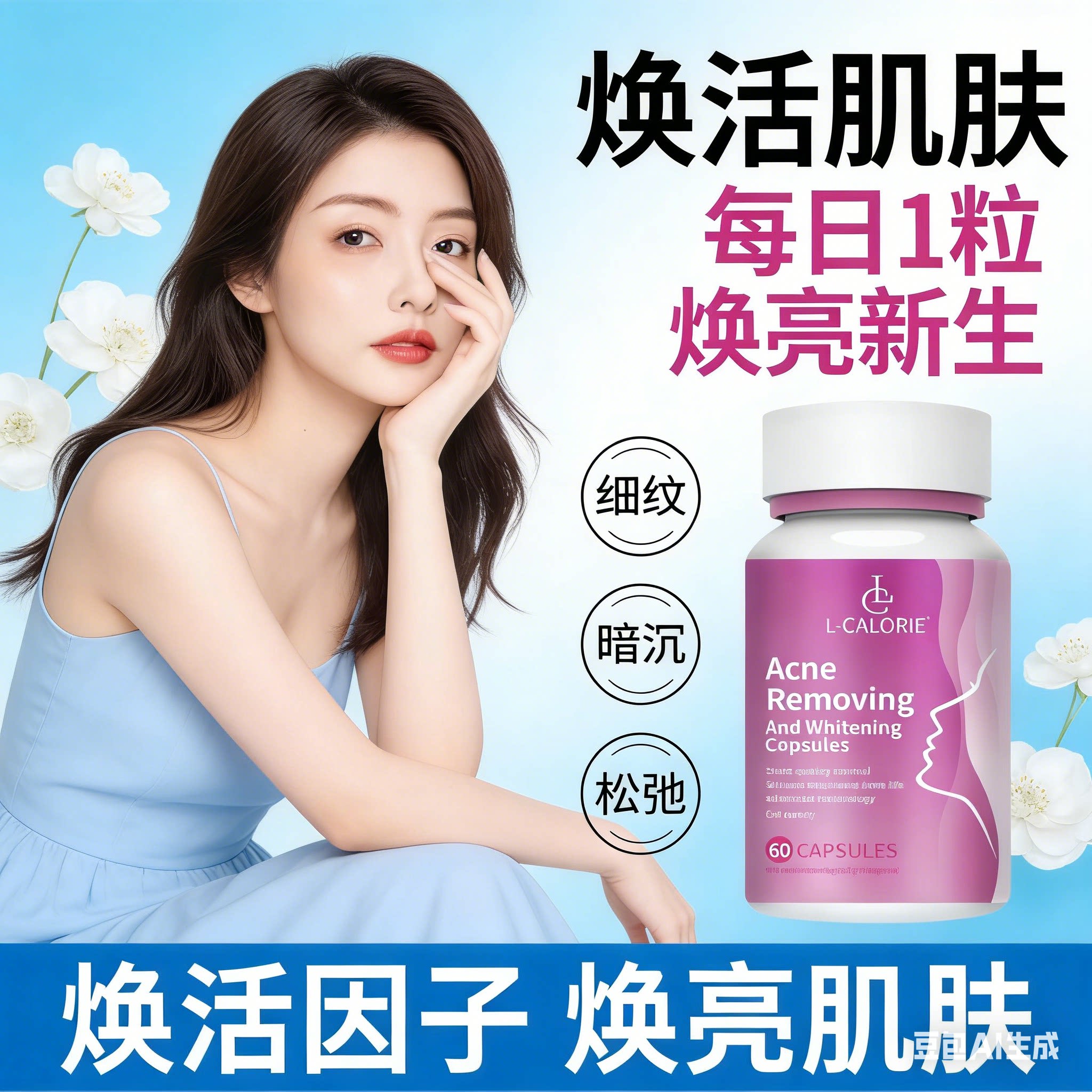 sungit焕肤片维C胶原提亮美白