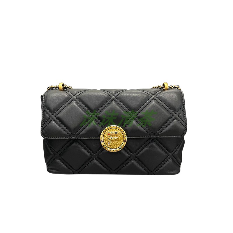 fion菲安妮女包菱格链条包小金球单肩斜跨时尚秋冬女包faafvir003