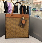 fion菲安妮手提包2024新款 托特包包女时尚 感休闲包女包FAAFJMK002