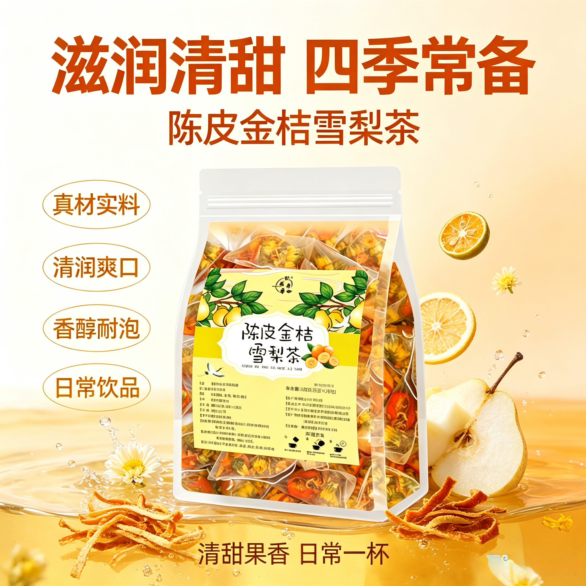 品秋冬养生泡水喝的果茶