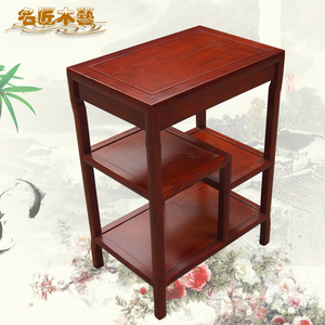 实木多层花架绿萝架鱼缸架木质盆景架置物架阳台客厅床头架绿萝架