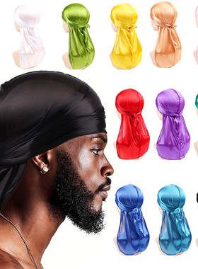 包头巾Hiphop街舞嘻哈黑人西海岸匪帮说唱篮球boy海盗套帽durag