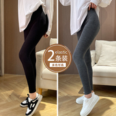 保暖 莫代尔打底裤 弹力秋裤 女外穿春秋薄款 瑜伽加绒秋冬季 紧身大码