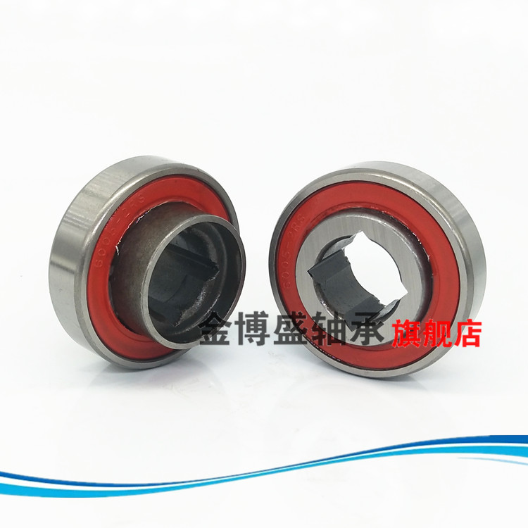 YWWT亚威特轴承 农机轴承 内四角方孔轴承 6005-2RS 里眼两面高