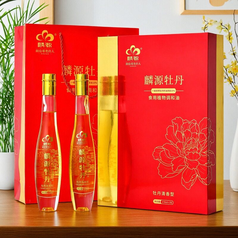 麟源牡丹葵花籽玉米油牡丹籽油亚麻籽油食用植物调和油炒菜调味油,粮油调味/速食/干货/烘焙,特色油种,淘宝优惠券,粉丝福利购,淘宝优惠卷