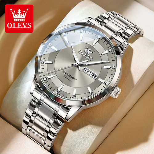 欧利时时尚男士手表防水