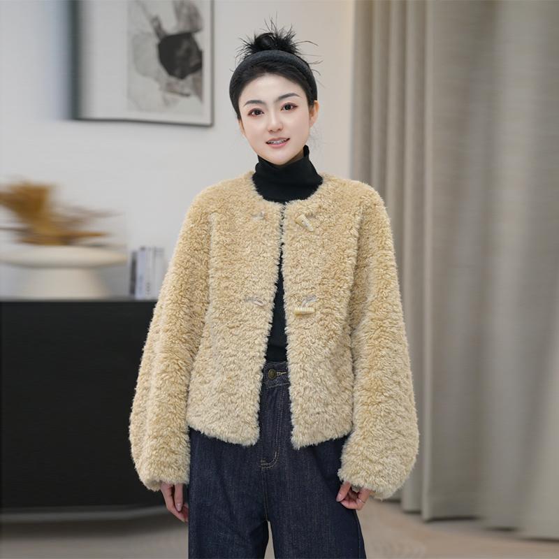 高级感毛毛外套女2025年冬季