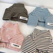 秋冬小狗狗衣服保暖条纹猫咪马尔济斯宠物衣服泰迪比熊博美防掉毛