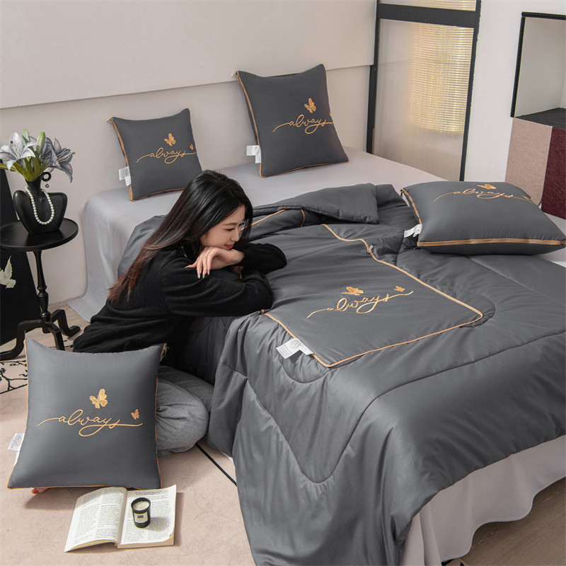 高档纯棉两用抱枕被a类全棉车载靠垫办公室沙发午睡可折叠空调被,居家布艺,抱枕被,淘宝优惠券,粉丝福利购,淘宝优惠卷