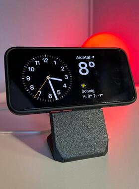 3D打印 适用iPhone15无线充电器固定底座苹果MagSafe磁吸充电支架