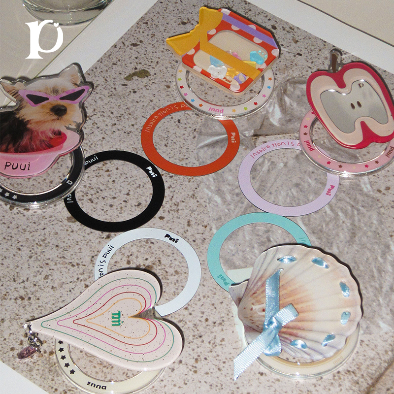 Puui超薄通用5g原创粘贴式磁吸环