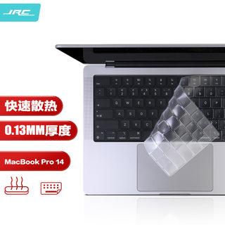 适用macbookpro16键盘膜苹果macbookpro14笔记本电脑m1芯片13.3mac保护macbookair13膜pro13膜15.4防水bar