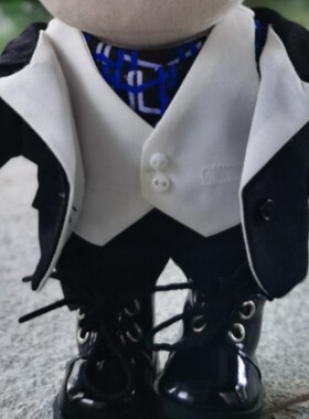 现货娃衣棉花娃娃公仔Mirror同款Anson Kong江熚生演唱会西装套装