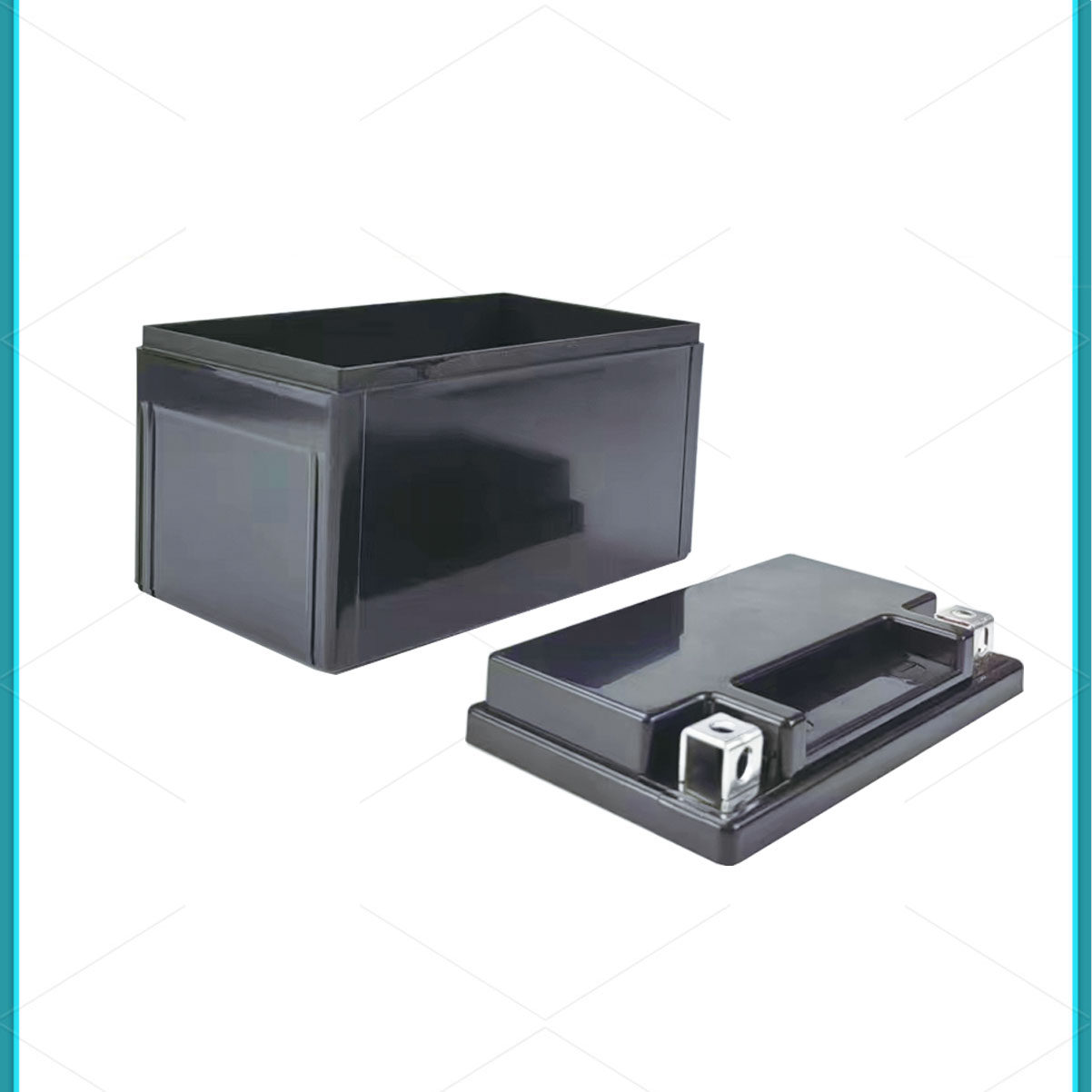 새로운 오토바이 12V7-1A 스타터 리튬 배터리 통합 납산 배터리 YT7 플라스틱 보호 상자