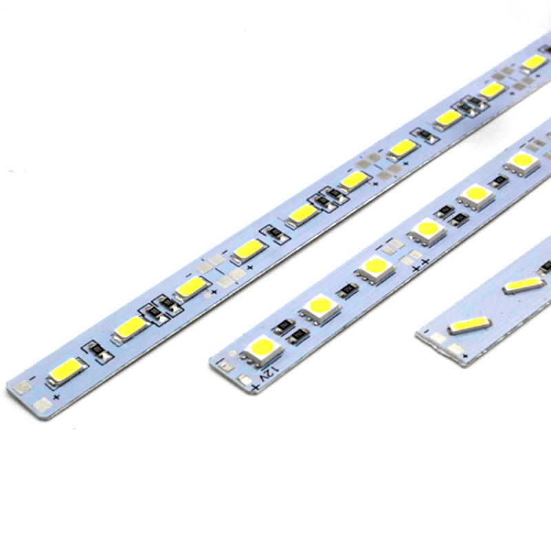 LED12V硬灯条 5630超高亮7020灯带24伏5050 双排灯箱柜台货架专用图片