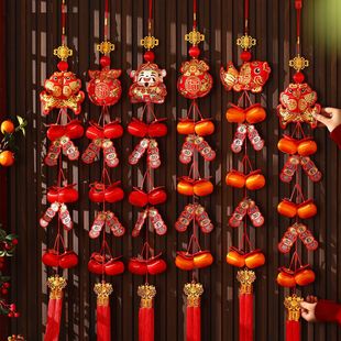 新年福字挂件客厅高档新春过年装饰2026新款马年挂饰春节氛围装饰