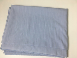 B16混纺面料春夏季纯色提花条纹布头微弹衬衫裙子手工DIY服装设计