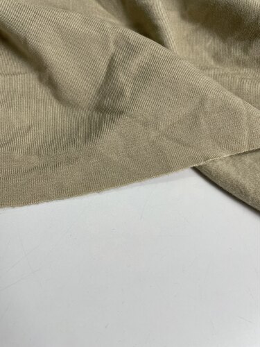 E930秋冬季纯棉纯色针织单面奥绒布头柔软细腻弹性男女款保暖面料