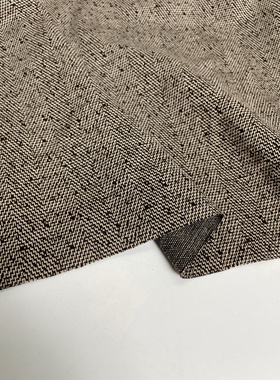 F228秋冬季优质定制色织针织布头 柔软垂坠弹性连衣裙上衣diy面料