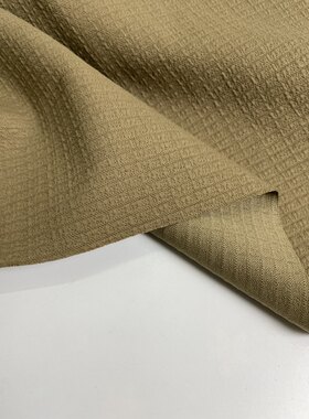 E883秋冬季纯色混纺提花针织布头 柔软垂坠弹性冬裙裤子上衣面料