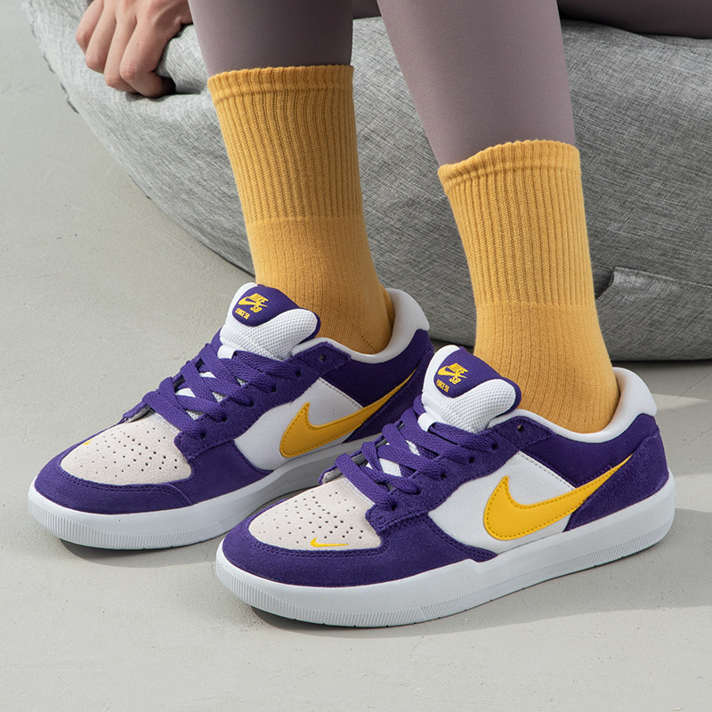 nike耐克男鞋2023秋季新款湖人紫金板鞋简版sb dunk休闲鞋dv5477