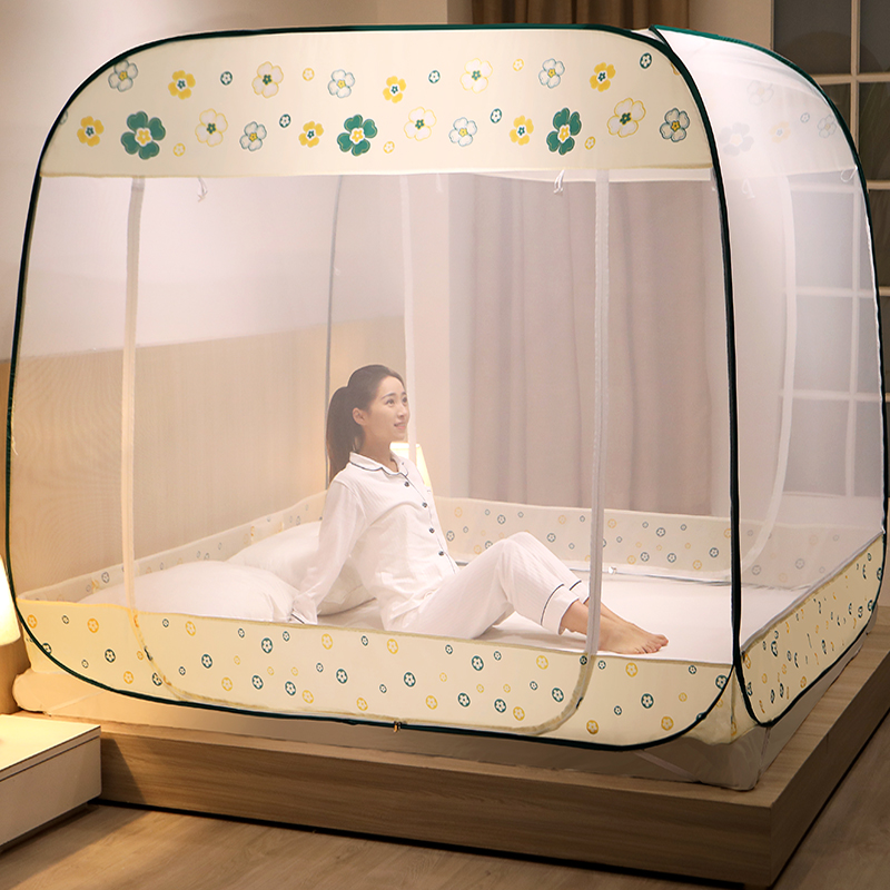 免安装蒙古包蚊帐家用儿童可折叠