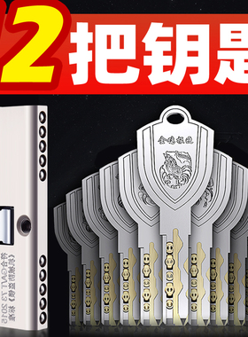 防盗门锁芯超C级通用型家用门锁进户大门入户铁门换锁心全铜叶片b