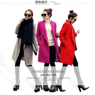 清货！羊毛呢大衣加绒加厚保暖2025冬中长款外套女修身显瘦正肩
