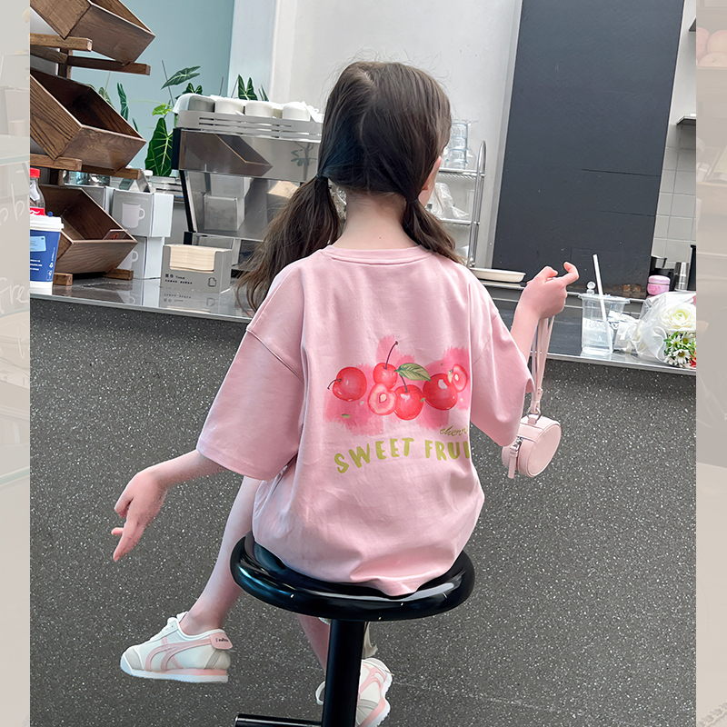 【换购福利，单拍无效】2025夏装新款女童T恤
