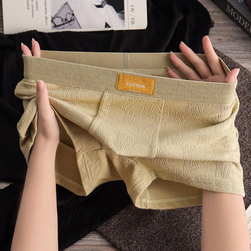 2024纯棉男士内裤男生运动男平角裤男式新款四角裤男款透气短裤头,女士内衣/男士内衣/家居服,男平角内裤,淘宝优惠券,粉丝福利购,淘宝优惠卷