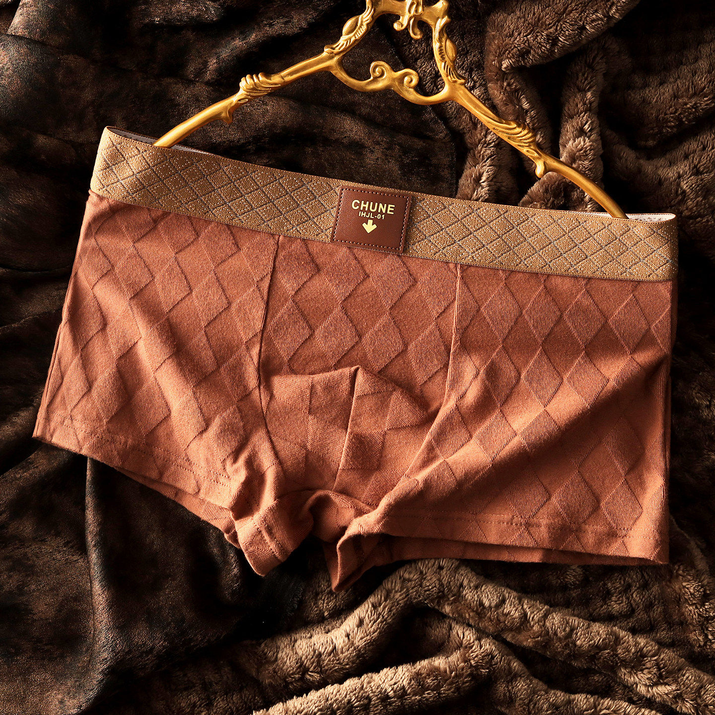 新款潮流菱形格纹男款平角裤中腰纯棉男士内裤透气舒适四角短裤衩,女士内衣/男士内衣/家居服,男平角内裤,淘宝优惠券,粉丝福利购,淘宝优惠卷