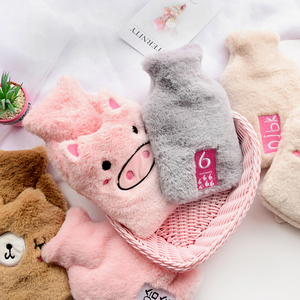 卡通萌物热水袋