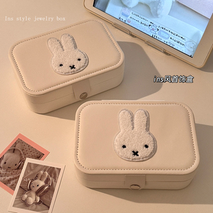 首饰盒收纳盒五金2025年新款大容量轻奢高档便携黄金珠宝饰品盒