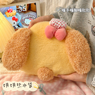 充电热水袋2025新款 可爱防爆痛经用被窝专用暖手宝暖宝宝暖水袋