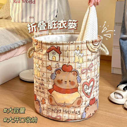 脏衣篓家用可折叠大容量ins风高颜值脏衣篮宿舍浴室脏衣服收纳筐