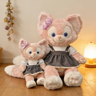 S/M号玲娜贝儿玩偶娃衣点点星牛仔蕾丝裙套装13寸黛露公仔替换衣