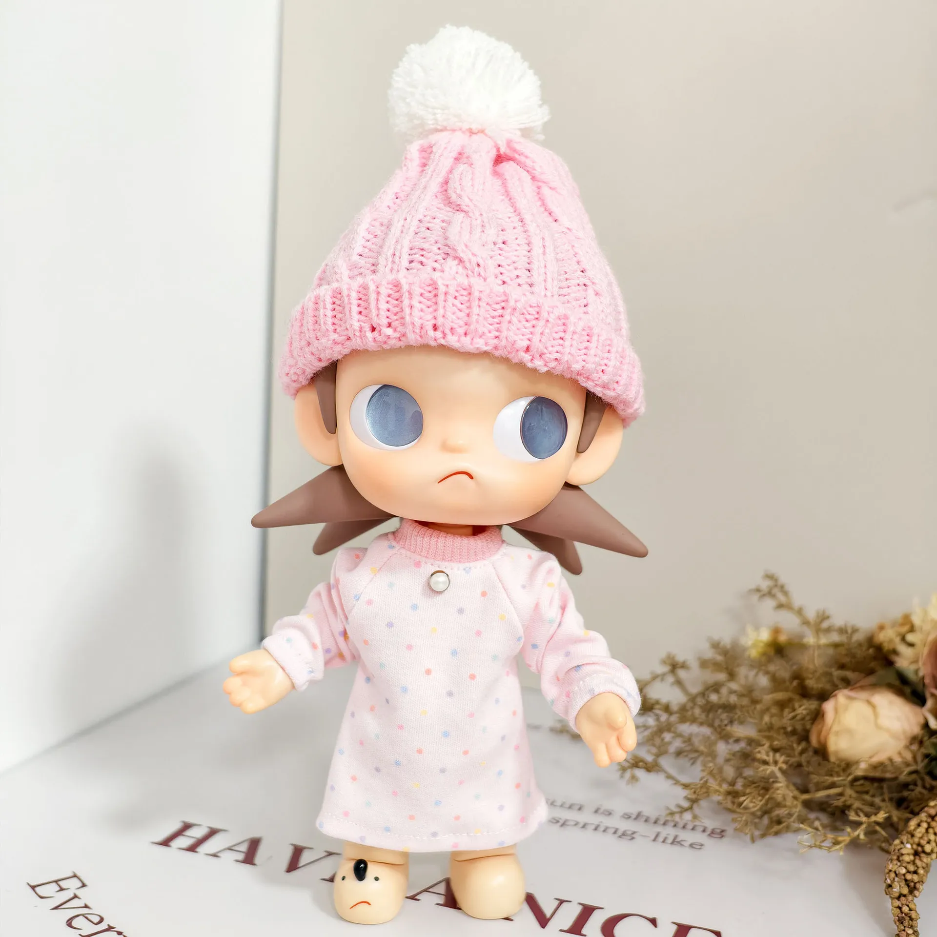 嘎子姐玩偶向往之处娃衣棉感彩点长袖T套装20CM可动人偶Zsiga着替