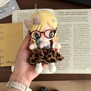 仅娃衣/野有上秋挂件玩偶小yuy天使恶魔小玉娃衣豹纹裙套装可爱萌