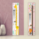 测量身高尺视力表儿童卡通可爱量身高表装 饰贴画挂图墙贴纸SCB28
