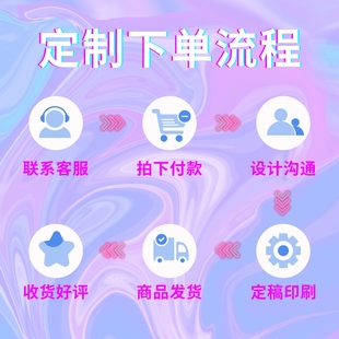 定制专拍奖状通知书信封表扬信手册折页海报宣传页设计