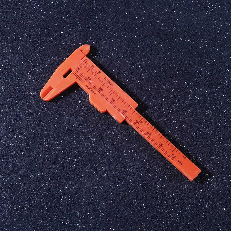 迷你卡尺塑料游标小油标尺标尺小卡尺高精度表尺文玩测量深度尺子