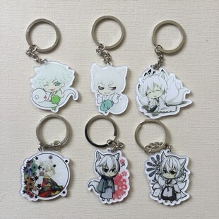 元气少女缘结神钥匙扣妖狐×仆SS御狐神双炽巴卫瑞希挂件漫展
