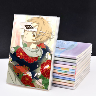 夏目友人帐动漫周边套胶笔记本子男女学生日记作业横格手帐本文具