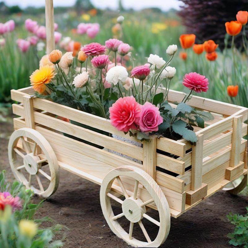 实木家用花盆架花架无油漆